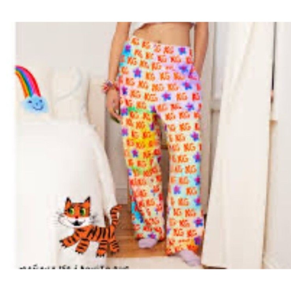 Karol G Manana Sera Bonita Tour Lounge Pants Size SMALL Womens Fuzzy